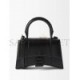 BALENCIAGA BLACK HOURGLASS XS LEATHER BAG  BALENCIAGA  MATCHESFASHION US (19.5x12x5cm)