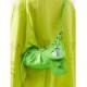 BALENCIAGA GREEN LE CAGOLE XS CROC-EFFECT LEATHER SHOULDER BAG  BALENCIAGA  MATCHESFASHION US (25*15.2*6cm)