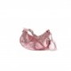 BALENCIAGA PINK LE CAGOLE XS STUDDED LEATHER SHOULDER BAG  BALENCIAGA  MATCHESFASHION US (25.6*11.4*7.3cm)