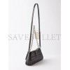 BALENCIAGA BLACK LINDSAY S CROCODILE-EFFECT LEATHER SHOULDER BAG  BALENCIAGA  MATCHESFASHION US (25.6*11.4*7.3cm)