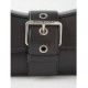 BALENCIAGA BLACK LINDSAY M BUCKLED LEATHER SHOULDER BAG  BALENCIAGA  MATCHESFASHION US (34.7*15.2*6cm)