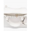 BALENCIAGA WHITE NEO CLASSIC CITY CROCODILE-EFFECT LEATHER BAG  BALENCIAGA  MATCHESFASHION US (22*14*9cm)