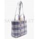 BALENCIAGA PRINT BARBES CHECKED EMBOSSED-LEATHER TOTE BAG  BALENCIAGA  MATCHESFASHION US (38.1*28*14cm)