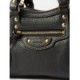 BALENCIAGA BLACK NEO CLASSIC MINI STUDDED LEATHER BAG  BALENCIAGA  MATCHESFASHION US (38.1*28*14cm)