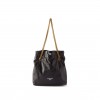 BALENCIAGA BLACK CRUSH CREASED-LEATHER TOTE BAG  BALENCIAGA  MATCHESFASHION US (27.9*25.4*10.1cm)