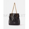 BALENCIAGA BLACK CRUSH CREASED-LEATHER TOTE BAG  BALENCIAGA  MATCHESFASHION US (27.9*25.4*10.1cm)