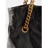 BALENCIAGA BLACK CRUSH CREASED-LEATHER TOTE BAG  BALENCIAGA  MATCHESFASHION US (27.9*25.4*10.1cm)