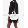 BALENCIAGA WHITE BISTROT XS  BRAIDED PVC TOTE BAG  BALENCIAGA  MATCHESFASHION US (34.4*19*-12cm)