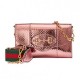 GUCCI HORSEBIT 1955 SMALL ANACONDA BAG ‎677286 L15CX 8897 （26*16*4cm）