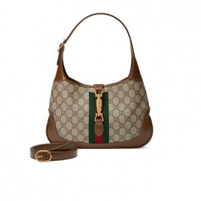 GUCCI JACKIE 1961 SMALL SHOULDER BAG  636706 HUHHG 8565  (28*19*4.5cm)