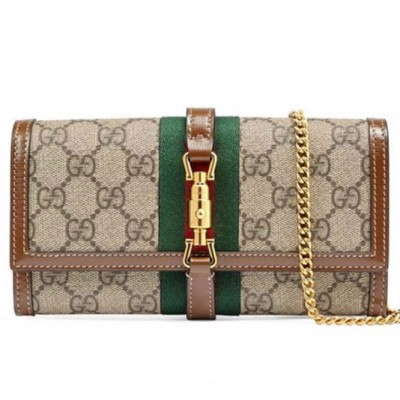 GUCCI JACKIE 1961 CHAIN WALLET 652681 HUHHG 8565 (19*10*3.5cm)