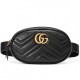 GUCCI MARMONT QUILTED LEATHER BELT BAG 476434 DSVRT 5729 DX (18*11*15cm)