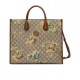 GUCCI MEDIUM TOTE WITH CARNATION PRINT ‎674148 UH9BT 8308（37.5*33*15.5cm）