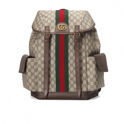 GUCCI OPHIDIA GG MEDIUM BACKPACK 598140 HUHAT 8564（40*24*16cm）