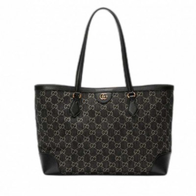 GUCCI OPHIDIA MEDIUM TOTE WITH WEB 631685 UN3BG 1274 (38*28*14cm)