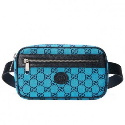 GUCCI MULTICOLOUR BELT BAG 658657 2UZAN 4487  658657 2UZAN 4487 (24*14*5cm)