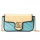 GUCCI ONLINE EXCLUSIVE GG MARMONT MINI BAG 574969 1X5KE 9389 (17.5*11.5*4cm)