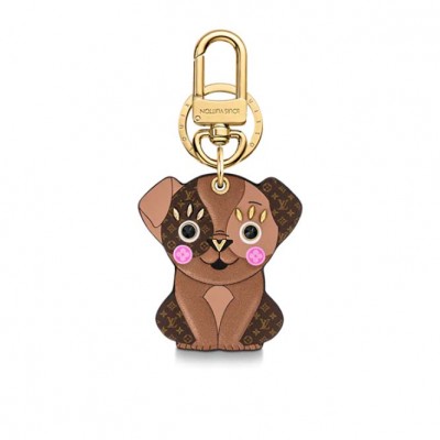  LOUIS VUITTON PUPPY BAG DECORATION AND KEYCHAIN M80242