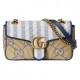 GUCCI GG MARMONT MATELASSÉ SHOULDER BAG 443497 UWBKT 8925 （26*15*7cm）