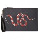 GUCCI BESTIARY POUCH WITH KINGSNAKE 474137 G0KAN 8992 (30*20*1.5cm)