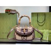  GUCCI BAMBOO 1947 JUMBO SMALL TOP HANDLE BAG 675797 UKMDT 2570 (21*15*7cm)