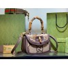  GUCCI BAMBOO 1947 JUMBO SMALL TOP HANDLE BAG 675797 UKMDT 2570 (21*15*7cm)