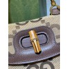  GUCCI BAMBOO 1947 JUMBO SMALL TOP HANDLE BAG 675797 UKMDT 2570 (21*15*7cm)