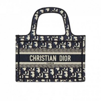 DIOR MINI DIOR BOOK TOTE S5475ZRIW_M928  (22.5cm*15cm*6cm)