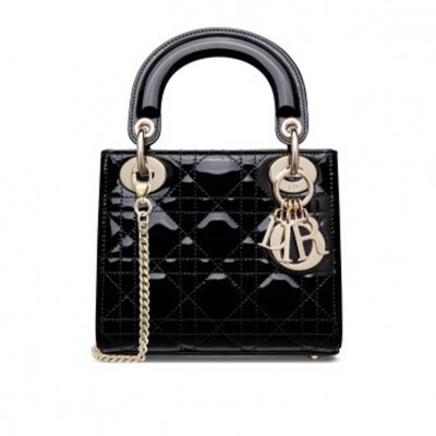 DIOR MINI LADY DIOR BAG M0505OWCB_M900 (17cm*15cm*7cm)