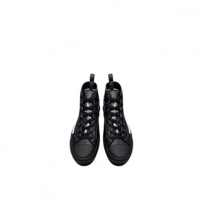 DIOR OLIQUE B23 HIGH TOP SNEAKER-BLACK