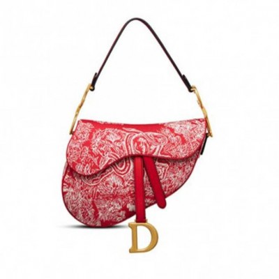 DIOR SADDLE BAG M0446CTFO_M929 (25.5cm*20cm*6.5cm)