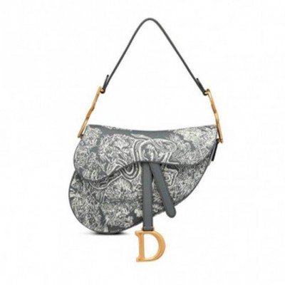 DIOR SADDLE BAG M0446CTFO_M932 (25.5cm*20cm*6.5cm)