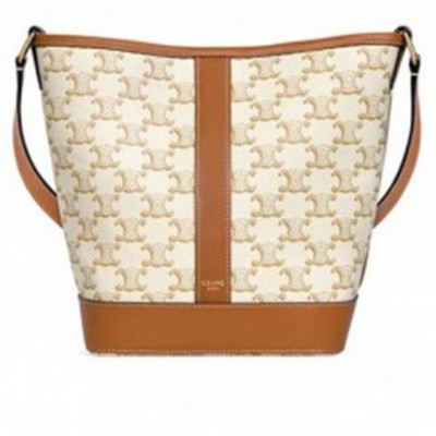 CELINE SMALL BUCKET 191442CAS.01BC (30cm*22cm*13cm)