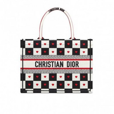 DIOR  SMALL AMOUR DIOR BOOK TOTE M1296ZRLA_M884 (26.5cm*21cm*14cm)