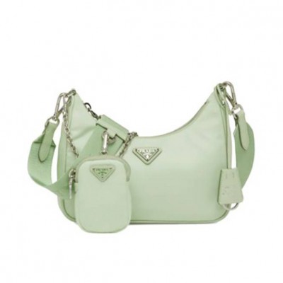 PRADA RE-EDITION 2005 RE-NYLON BAG 1BH204_R064_F0934_V_V1L (18cm*6.5cm*22cm)