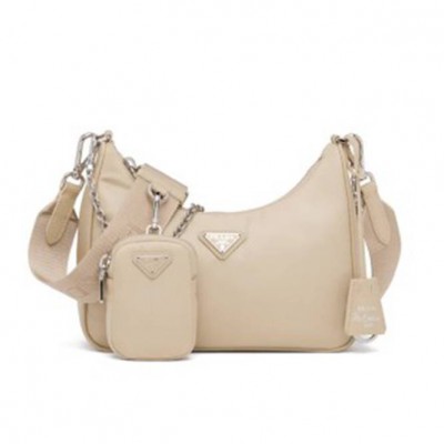 PRADA RE-EDITION 2005 RE-NYLON BAG 1BH204_R064_F0F24_V_V1L (18cm*6.5cm*22cm)