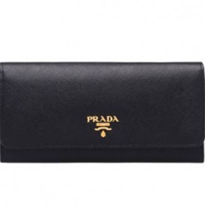 PRADA SAFFIANO LEATHER WALLET 1MH132 _ZLP (19cm*10cm)