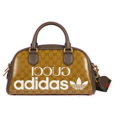 GUCCI ADIDAS X GUCCI MINI DUFFLE BAG 702397 UVSFT 7268 (31.5*18*15.5cm)