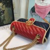 GUCCI MARMONT SMALL MATELASSE SHOULDER BAG 443497  (26*15*7cm)