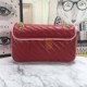 GUCCI MARMONT SMALL MATELASSE SHOULDER BAG 443497 1X5EG  (26*15*7cm)