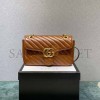 GUCCI MARMONT SMALL MATELASSE SHOULDER BAG  443497 0OLFT 2535 (26*15*7cm)