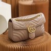 GUCCI MARMONT SMALL MATELASSE SHOULDER BAG 443497 DTDIT 5729 (26*15*7cm)