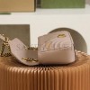 GUCCI MARMONT SMALL MATELASSE SHOULDER BAG 443497 DTDIT 5729 (26*15*7cm)