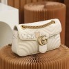 GUCCI MARMONT SMALL MATELASSE SHOULDER BAG 443497 DTDIT 9022 (26*15*7cm)