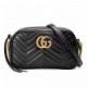 GUCCI  MARMONT SMALL MATELASSE SHOULDER BAG 448065-DTD1T (18*12*6cm)