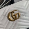 GUCCI MARMONT SMALL MATELASSE SHOULDER BAG 447632 UM8BN 9022  (24*13*7cm)