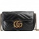 GUCCI MARMONT MATELASSE LEATHER SUPER MINI BAG 476433 DTDCT 1000 (19.5*10.2*5.1cm)