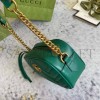 GUCCI  MARMONT MATELASSE MINI BAG 448065 (18*12*6cm)