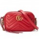 GUCCI MARMONT MATELASSE MINI BAG 448065 DTD1T 6433 172 (18*12*6cm)