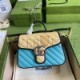 GUCCI ONLINE EXCLUSIVE GG MARMONT MINI BAG 583571 1X5JE 4992 (21*15.5*8cm)